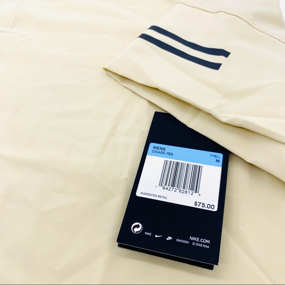 Nike Men’s Golf Yellow Gameday Polo - Picture 9 of 9